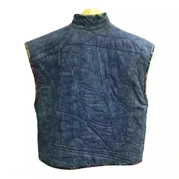 Vintage Deanna Gauthier Reversible Vest - Picture 4 of 13